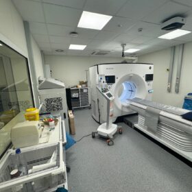 Hôpital AZ Delta – Site de Torhout – Aménagement d’une salle pour un scanner